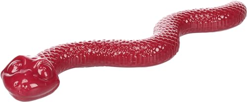 Sneaky Snake - Jouet Snack pour Chiens, en TPR avec Couineur-Remplissable pour un jeu Interactif