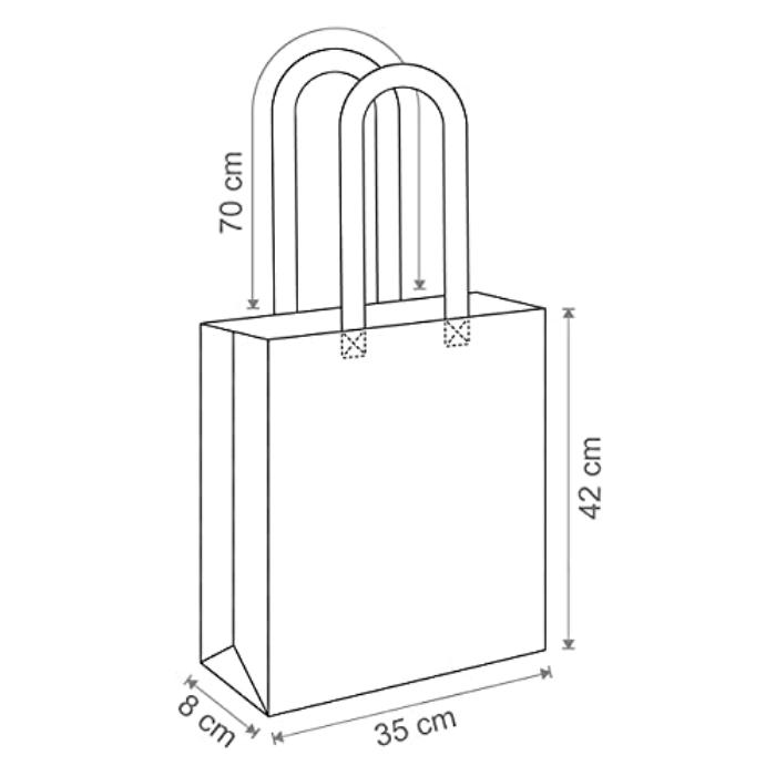 Stofftasche - Bedruckte Baumwolltasche - Tragetasche - Jutebeutel