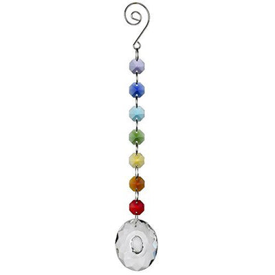 3 pieces crystal rainbow suncatcher,Hanging glass suncatcher with chaрусс