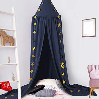 Baby canopy, bed canopy children, babies bed nursery bed curtain cotton decoration mosquito net for princess play tents