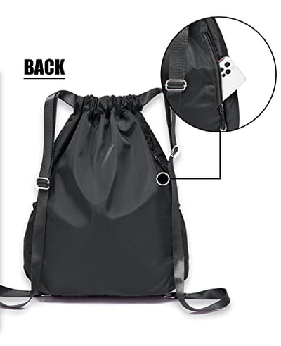 Sac de sport, sac étanche sac à dos unisexe sac de sport, sac de sport pour l'école, le voyage et l'extérieur