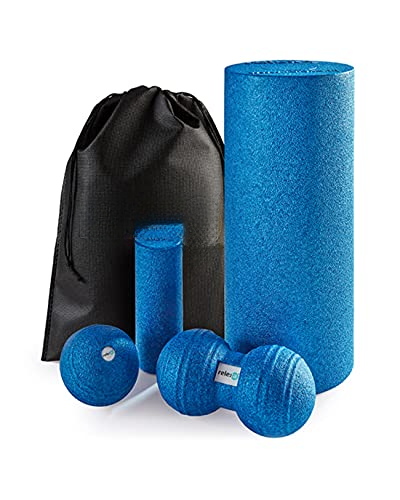 Fascia Starter Set 5-piece, fascia rollers/fascia balls for tension & adhesions