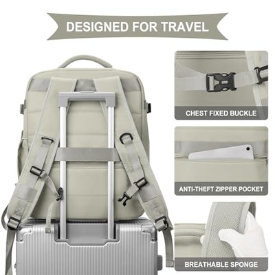 Sac à dos de voyage pour bagage à main d'avion sac à dos pour bagage à main d'avion ordinateur portable étanche