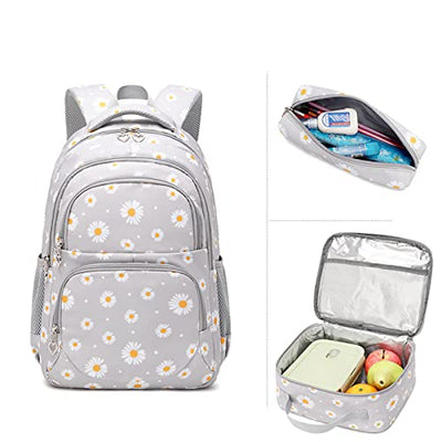 Sac d'école Sac à dos Cartable d'école Loisirs avec panier repas et trousse à crayons