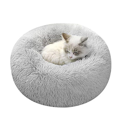 Cat Pillow Dog Bed Pet Bed Fluffy for Small, Medium Dogs, Cats and Other Pets (50cm)