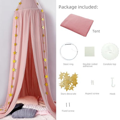 Baby canopy, bed nursery bed curtain cotton decoration mosquito net