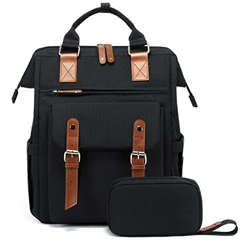 Sac à dos pour ordinateur portable, sac à dos d'école pour adolescents de 15,6 pouces avec pochette pour câble de données, sac à dos d'école étanche avec port de chargement USB pour l'école, l'université, le bureau, les voyages