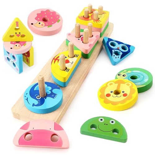 Wooden puzzle, wooden toy, developmental toy, wooden baby toy