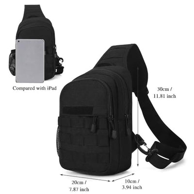 Tactical Chest Bag Military Shoulder Bag Tactical Chest Sling Pack Crossbody Bag