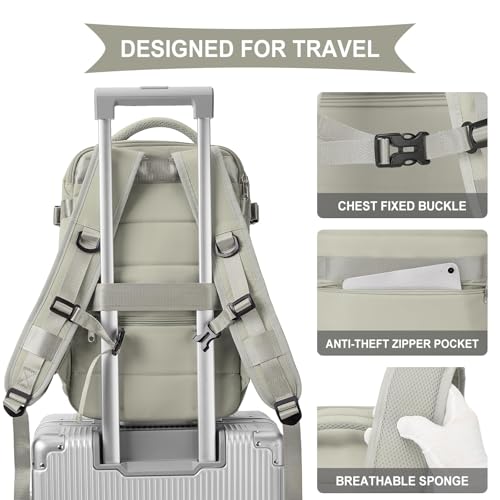 Sac à dos pour avion Bagage à main Sac à dos Cabine Sac à dos étanche pour ordinateur portable Sac à dos de voyage