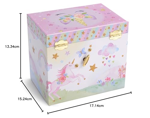 Musical jewelry box for children