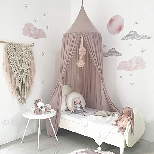 Baby canopy canopy for children baby princess chiffon hanging mosquito net for bedroom decoration for bed and bedroom