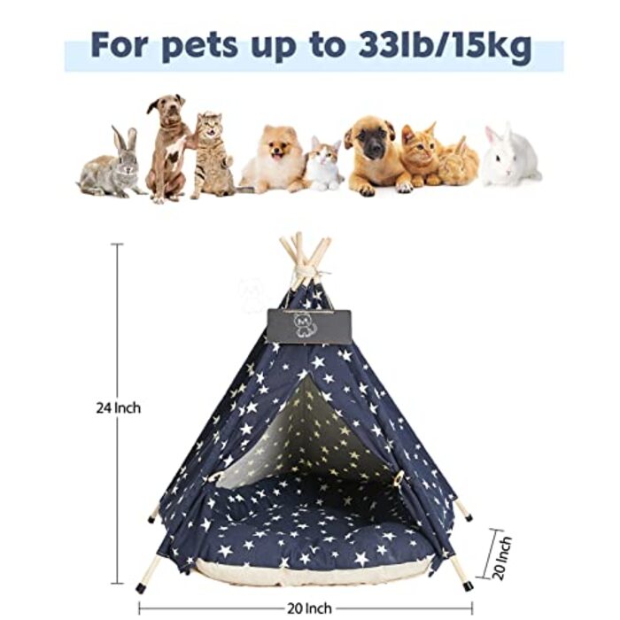 Luxery Dog Tents Dog Cave and Pet Houses with Pillow and Panel