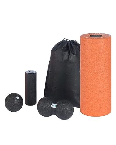 Fascia Starter Set 5-piece, fascia rollers/fascia balls for tension & adhesions