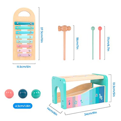 Xylophone and mallet toy with xylophone| Educational toy Multifunctional music toy