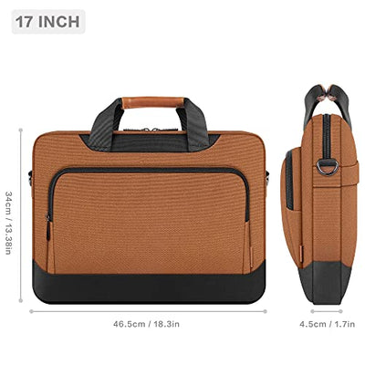 Laptop Protective Cover Business Briefcase Laptop Shoulder Bag Compatible with  Laptops/ HP Pavilion /MSI GS73VR Stealth Pro/Dell Inspiron /Acer/ASUS