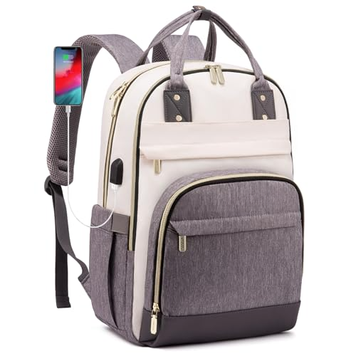 Laptop backpack 15.6 inch school backpack teenager waterproof school bag anti-theft with laptop compartment for school travel business teacher