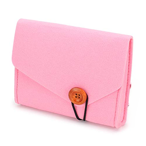 Felt Storage Pouch Bag Case Case for accessories (mouse, cell phone, cable, SSD, HDD case, power bank and more)