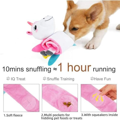 Intelligence Toy for Dogs, Squeaky Puppy Toy, Sniffing Toy Dog