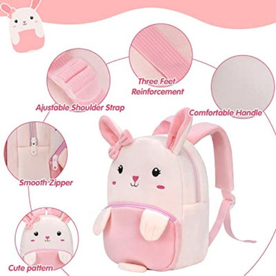 Kindergarten backpack plush school bag cute animals