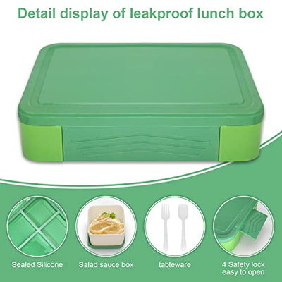 Leak-proof lunch box for children, bread box, snack box, perfect for school, kindergarten & outings