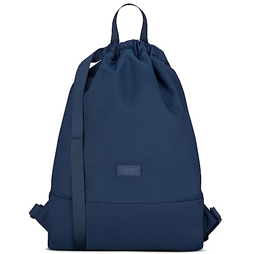 Gym Bag Dark Blue - No 7 - Sac à dos pour le sport et le festival - sac à dos petit avec poche intérieure - poche extérieure pour un accès rapide 