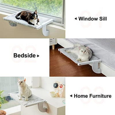 Cat window hammock for indoor cats and kittens