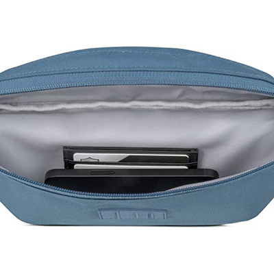 Fanny pack bleu - Finn - sac de taille pour le sport en plein air ville - sac banane élégant pour le festival - sac à bandoulière avec sangle - hydrofuge 