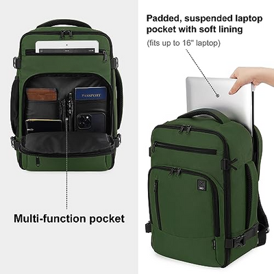 Backpack  for Ryanair Aeroplane Travel Backpack Hand Luggage Laptop Daypacks PET Recycled Environmentally Friendly Backpack Waterproof Under Seat 20 L Small