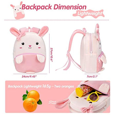 Kindergarten backpack plush school bag cute animals