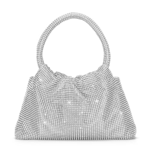 Abendtasche Kupplung Umhängetasche kleine Pailletten Handtasche Umhängetasche Kettentasche für Hochzeit Party Disco