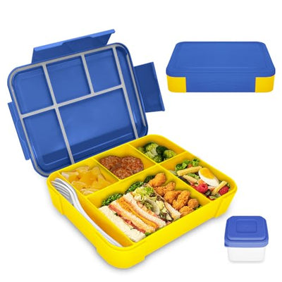 Leak-proof lunch box for children, bread box, snack box, perfect for school, kindergarten & outings