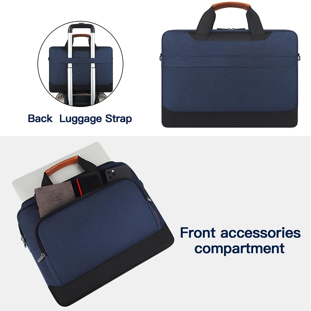Laptop protective cover Briefcase with shoulder strap Portable carrying case