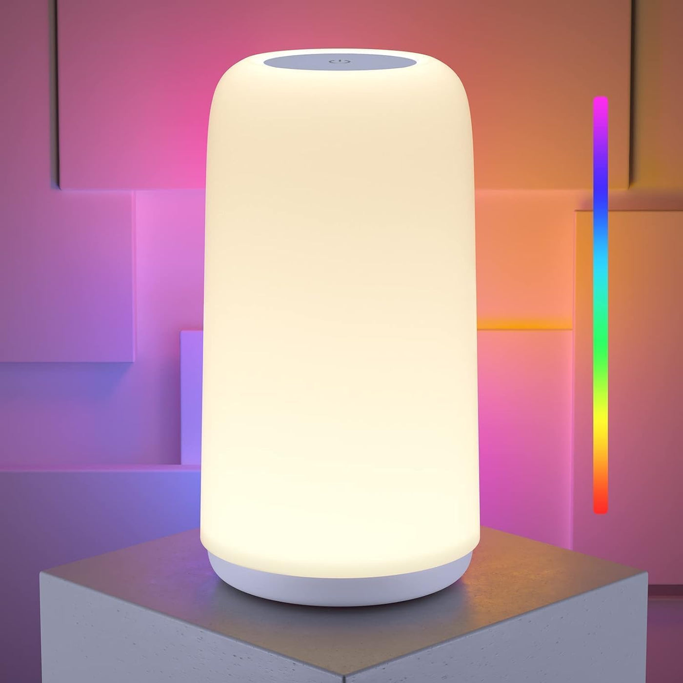 LED Bedside Lamp Touch Dimmable