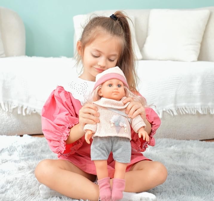 Doll with Long Hair Great Role-playing Toy for Children