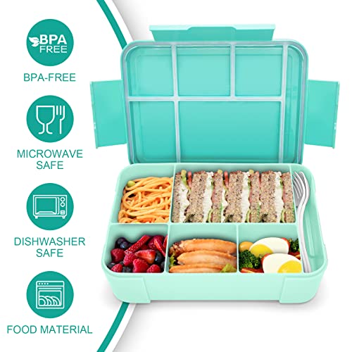 Leak-proof lunch box for children, bread box, snack box, perfect for school, kindergarten & outings