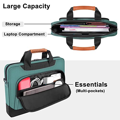 Laptop Protective Cover Business Briefcase Laptop Shoulder Bag Compatible Laptops/ HP Pavilion /MSI GS73VR Stealth Pro/Dell Inspiron /Acer/ASUS