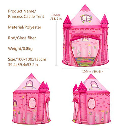 Princess children's tent, children's room tent, children's indoor play tent, children's tents for rooms