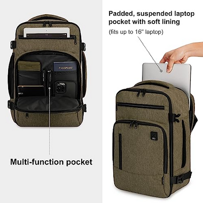 Backpack  for Ryanair Aeroplane Travel Backpack Hand Luggage Laptop Daypacks PET Recycled Environmentally Friendly Backpack Waterproof Under Seat 20 L Small