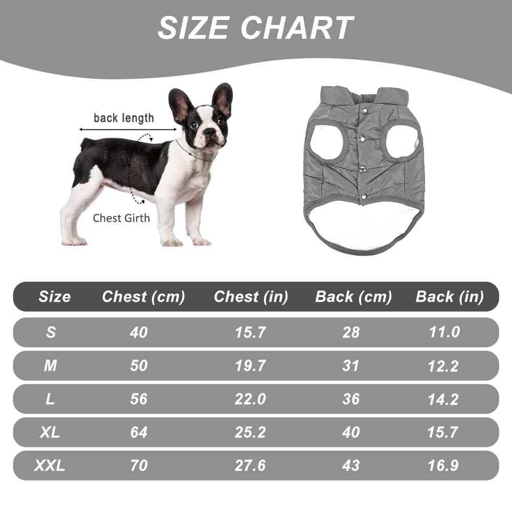 Dog Warm Jacket Dog Clothes Dog Cozy Jacket