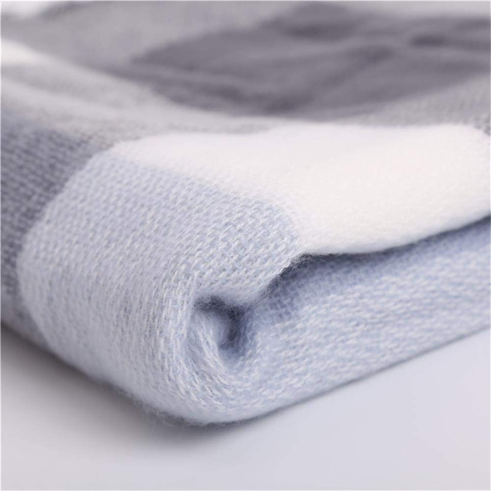 écharpe écharpe tricotée épaisse écharpe foulard à carreaux poncho