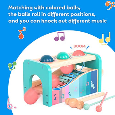 Xylophone and mallet toy with xylophone| Educational toy Multifunctional music toy