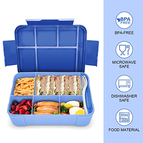 Leak-proof lunch box for children, bread box, snack box, perfect for school, kindergarten & outings