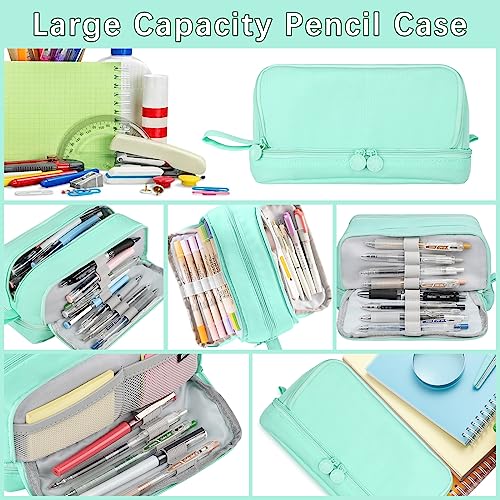 Pencil case Large with 3+1 compartments Large capacity pencil case teen pencil case