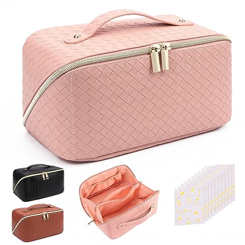 Cosmetic bag Travel bag Toiletry bag : PU leather Make Up