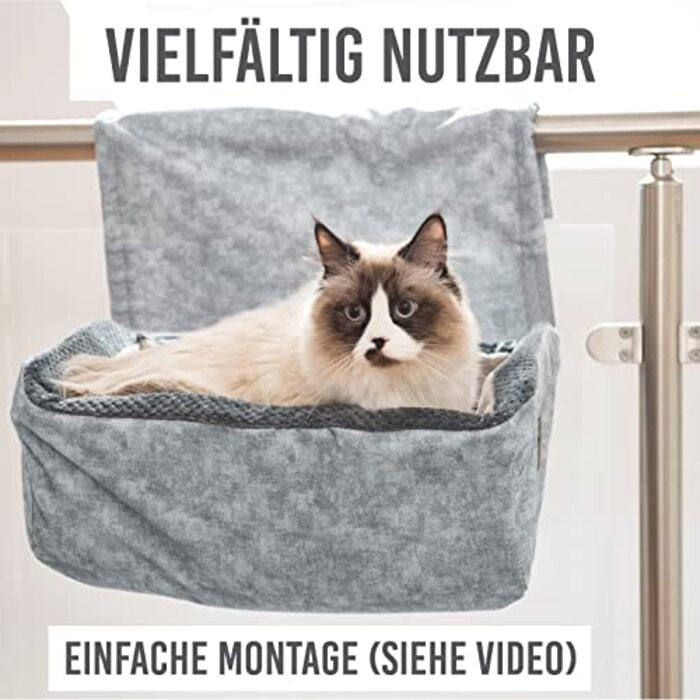 Heating couch | Also suitable for large cats I cat bed heating hanging cave cat heating hammock heater couch cats