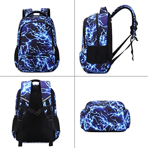 School Bags Set with Lunch Bag Pencil Case Teenage School Backpack