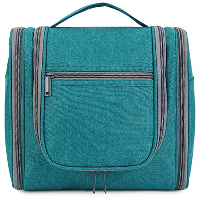 Kulturtasche - Kosmetiktasche - Waschbeutel, Teal (groß)