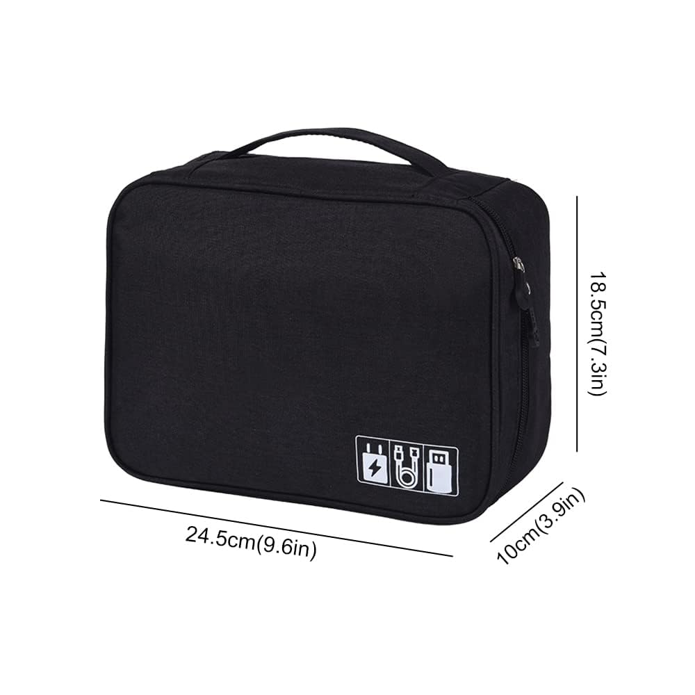 Electronic bag - Electronics accessories organizer - universal travel cable organizer bag