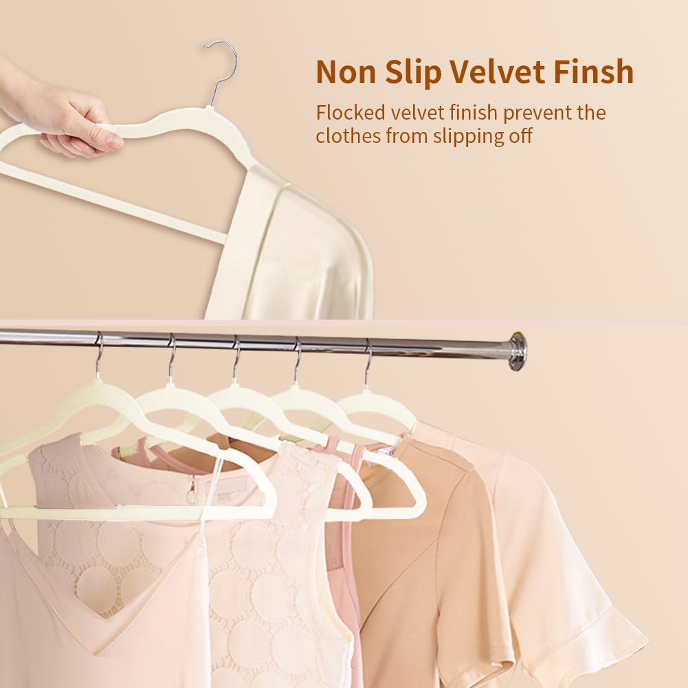 36-Pack velvet Hangers